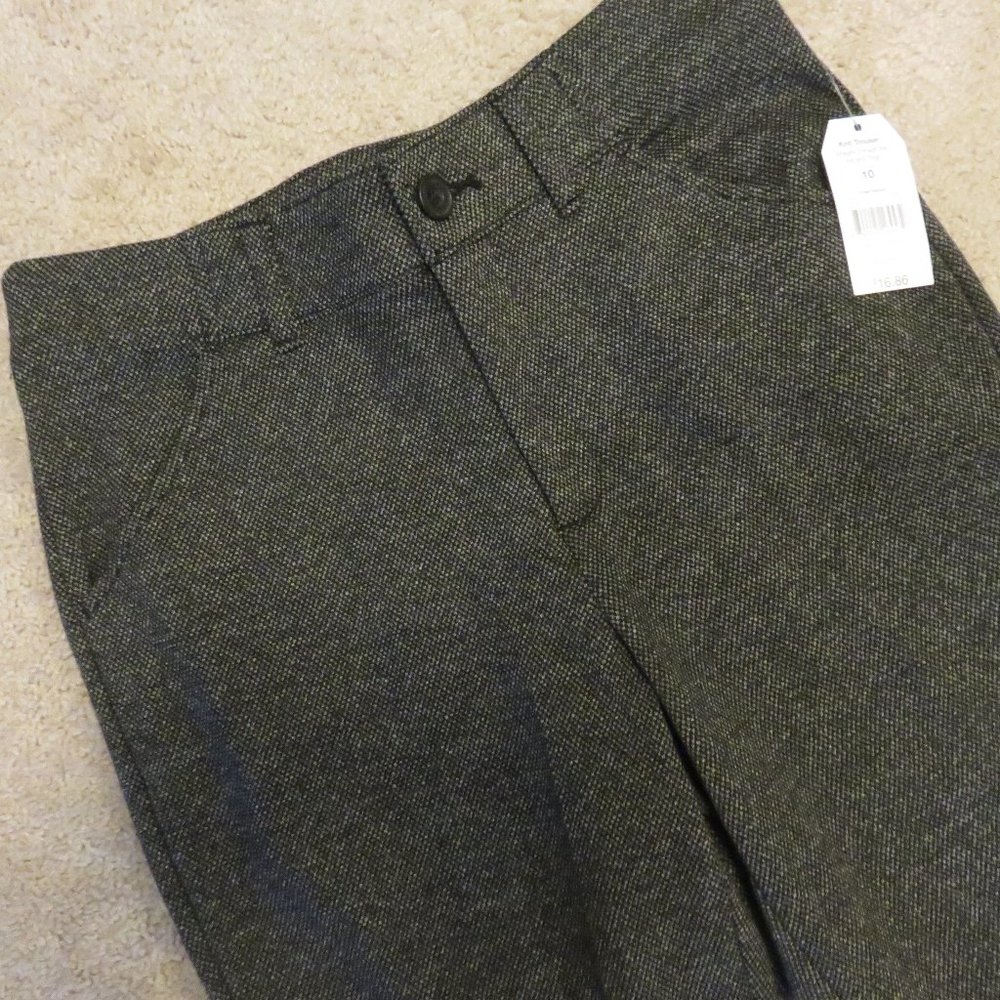 TIME & TRU Black Tweed Pants